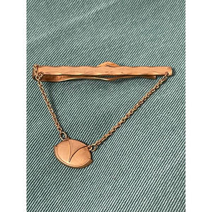 Anson Gold Dangle Tie Clip Clasp VINTAGE